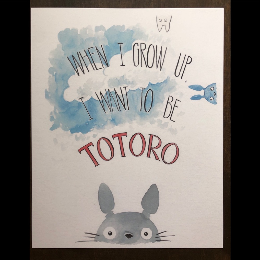 Art print - Totoro